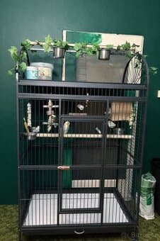 Velká klec pro papoušky