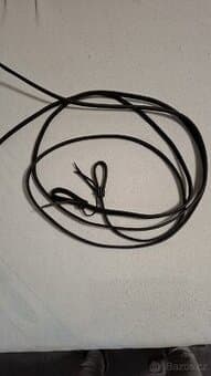 Nové černé westernové otěže Pool's