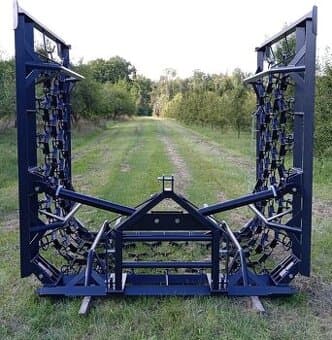 Luční brány za traktor