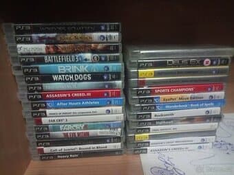 PS3 - Playstation 3 - hry - 20+ titulů