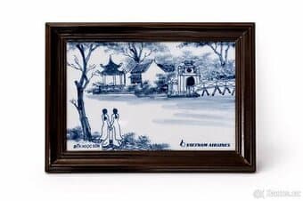 Porcelánový obrázek Vietnam – Đền Ngọc Sơn | Vietnam Airline