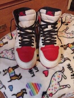 Air Jordan 1 Mid Redstone vel.42, kotníčkové tenisky