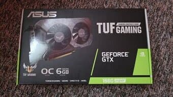 Prodám ASUS TUF GTX 1660 SUPER OC 6GB GDDR6