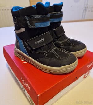 Dětské zimní goretex boty Superfit velikost 28