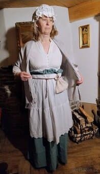 Dobový kostým středověk LARP XXL