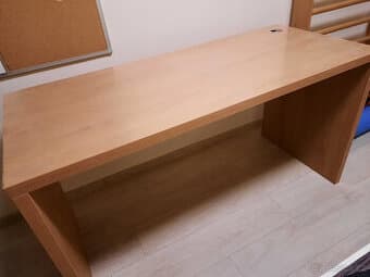 Set pracovní stůl + komoda se šuplíky