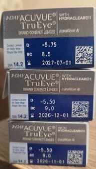 Čočky 1 Day Acuvue TruEye (30 čoček)