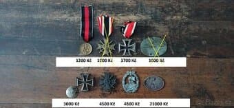 Medaile, vyznamenání Německo.