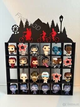 Domek / ramecek - na figurky kinder joy stranger things