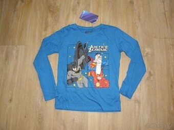 5x nové tričko zn. Sinsay ( Batman, Spiderman ) vel.140