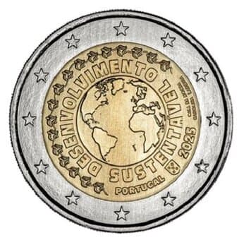 2 Euro Portugalsko pamětní mince 2019 - 2025 - vyberte si