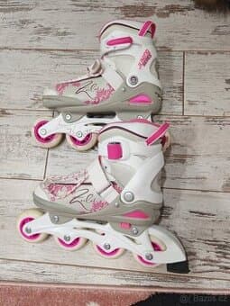Dívčí kolečkové brusle
