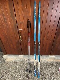 Běžky Sporten Favorit včetně vázání, hůlek v délce 205 cm
