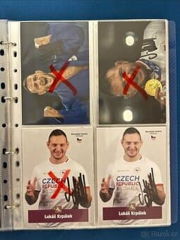 Autogramy - olympionici