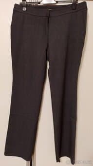 Dámské šedé kalhoty HD Paul Delvaux vel. 46/18, nové