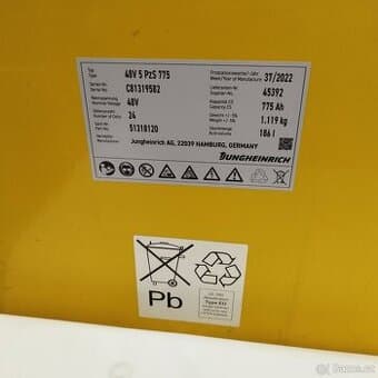 Trakční baterie Jungheindrich 48V