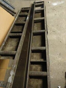 Válečková dráha ( trať) k pile 3m