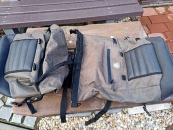 Boční brašny na moto Rambler cafe racer 14L