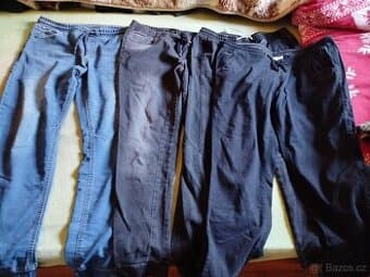 Rifle džíny v pase do gumu