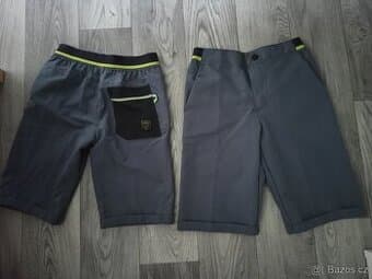 2x kraťasy Sportisimo NOVÉ 134/140 pro dvojčata