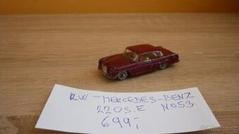 MATCHBOX RW - MERCEDES - BENZ 220S.E NO53