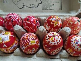 Kraslice malovaná vajíčka