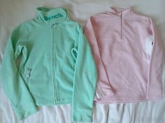 Mikiny flees vel.146/152 různé značky BENCH...