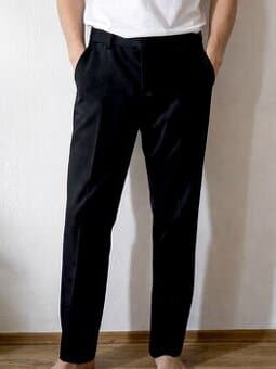 Pánské oblekové, společenské kalhoty Marks&Spencer slim-pas