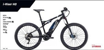 celoodpružené elektrokolo Yamaha PW-X, vel. L