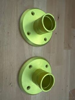 FANATEC - QR1 - držák na zeď - dural - zakázková výroba