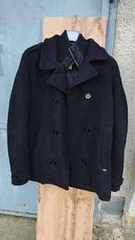 Zimní kabát Peacoat Petrol Ind. XL