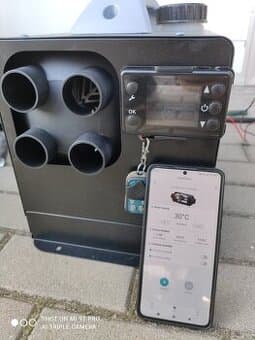 Nezavisle Naftove Topeni 8 Kw 12V/24V/220V Tiche Cerpadlo