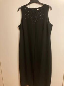 Značkové dlouhé společenské šaty xl