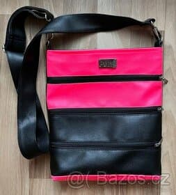 Crossbody kožená taška kabelka přes rameno