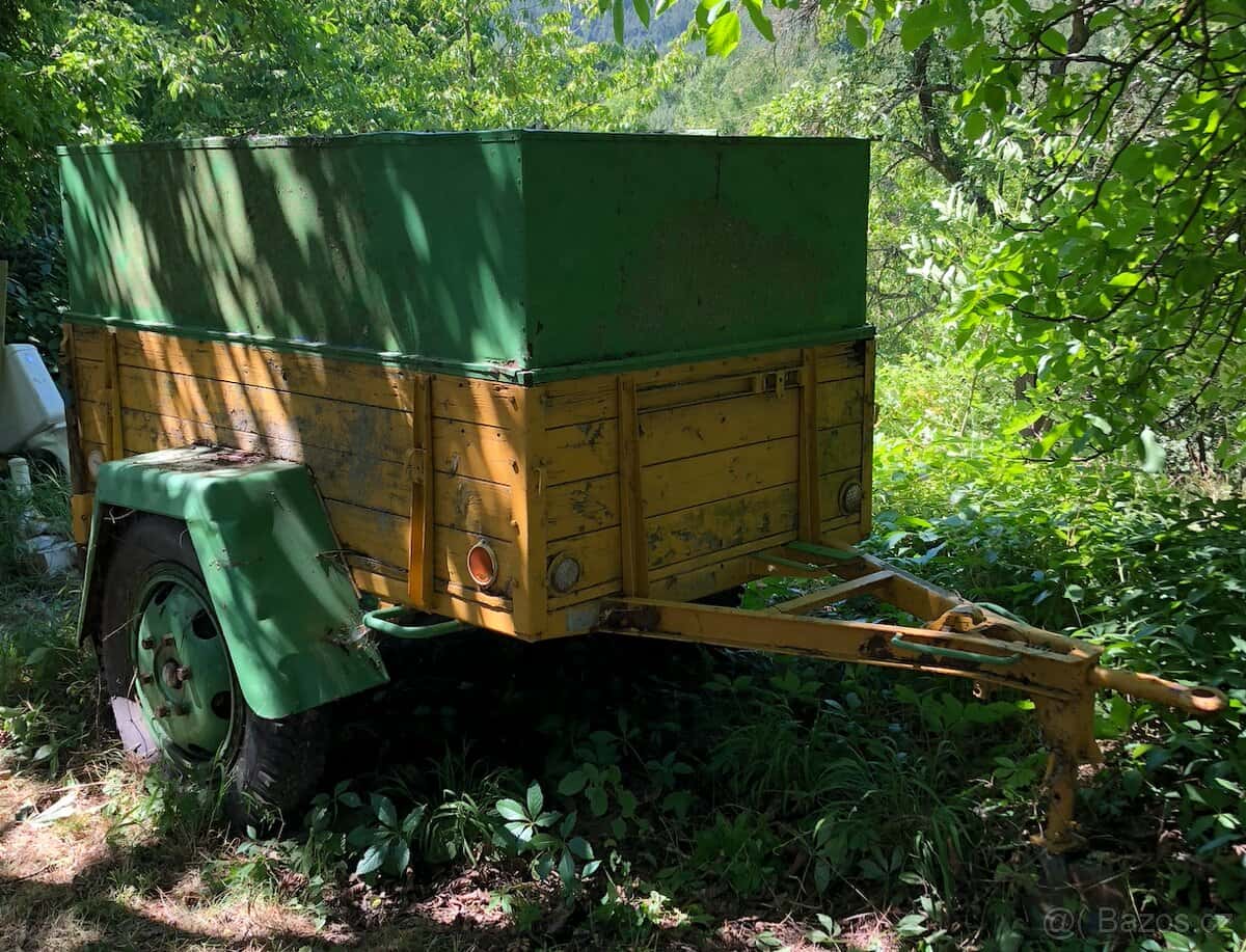 Vlečka za traktor 1