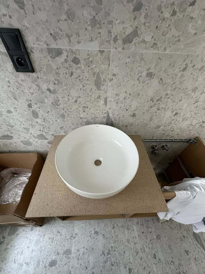 Keramické kulaté umyvadla 3