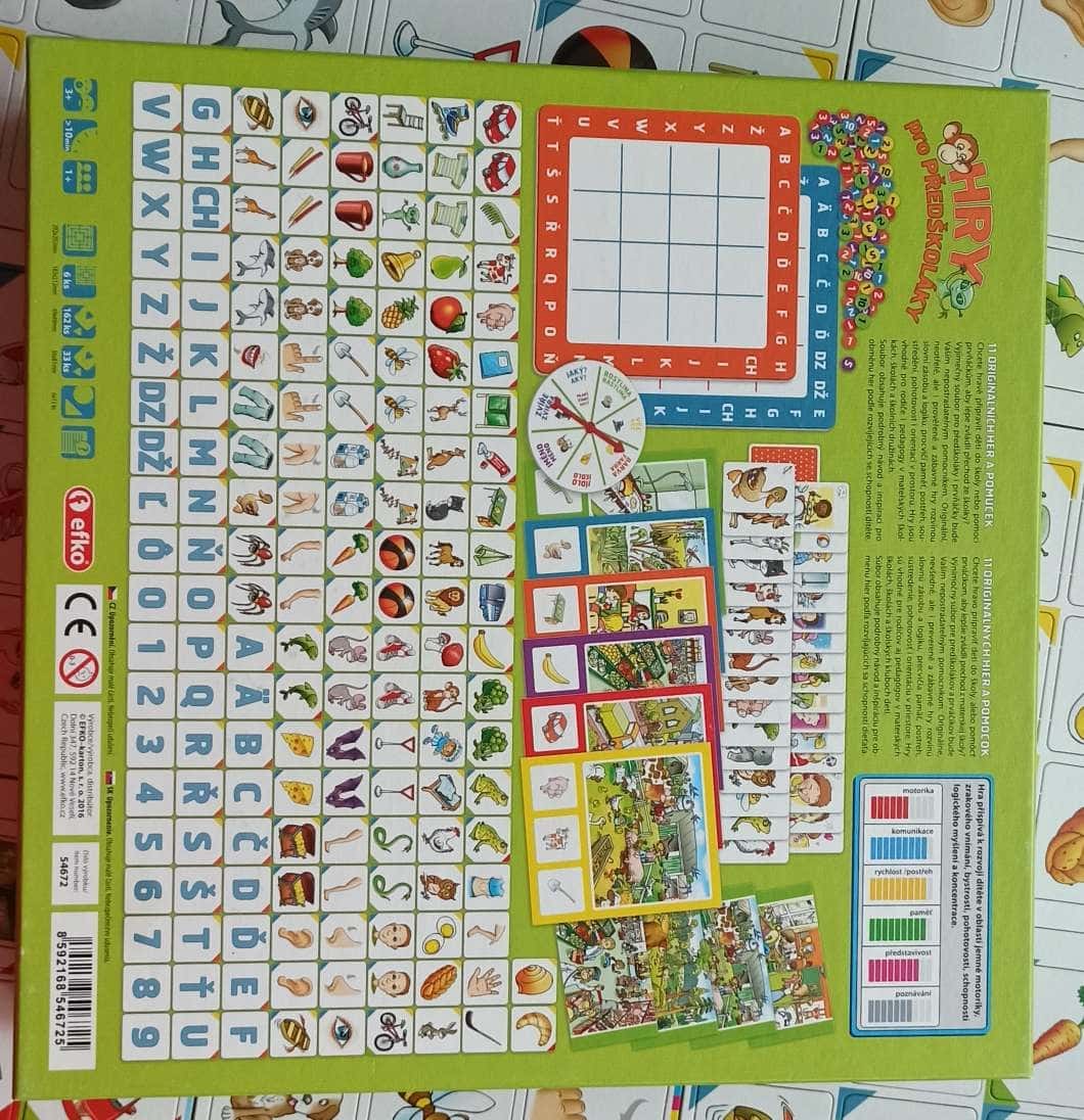 Hry pro předškoláky EFKO 3