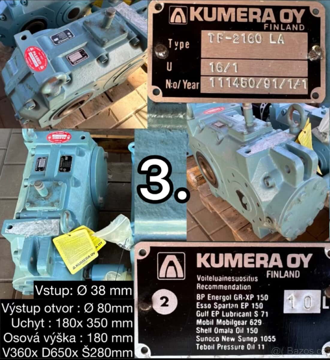 Převodovky KUMERA 4