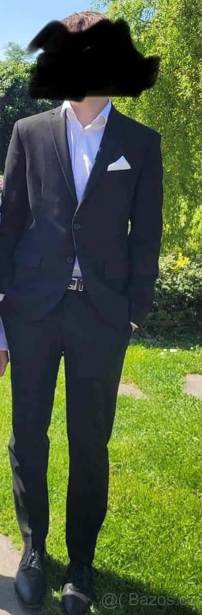 Oblek + košile Marks&Spancer 1