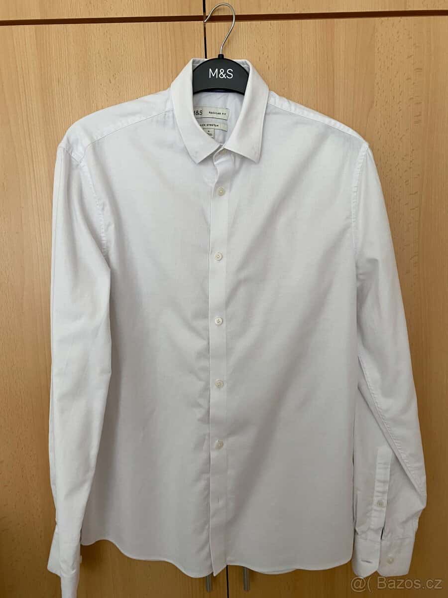Oblek + košile Marks&Spancer 7