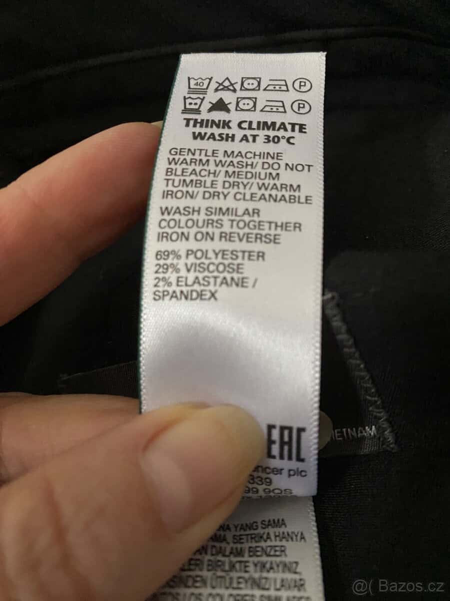 Oblek + košile Marks&Spancer 10